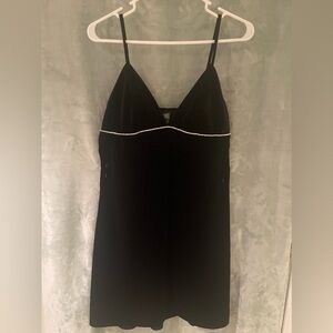 Wild Fable Black Velvet Mini Dress with Sparkles